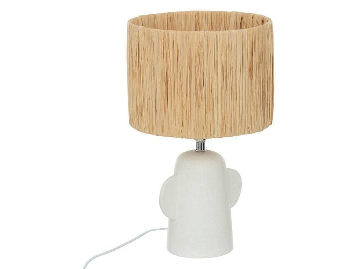 Keramische Tischlampe mit Schirm RAIA, 42 cm