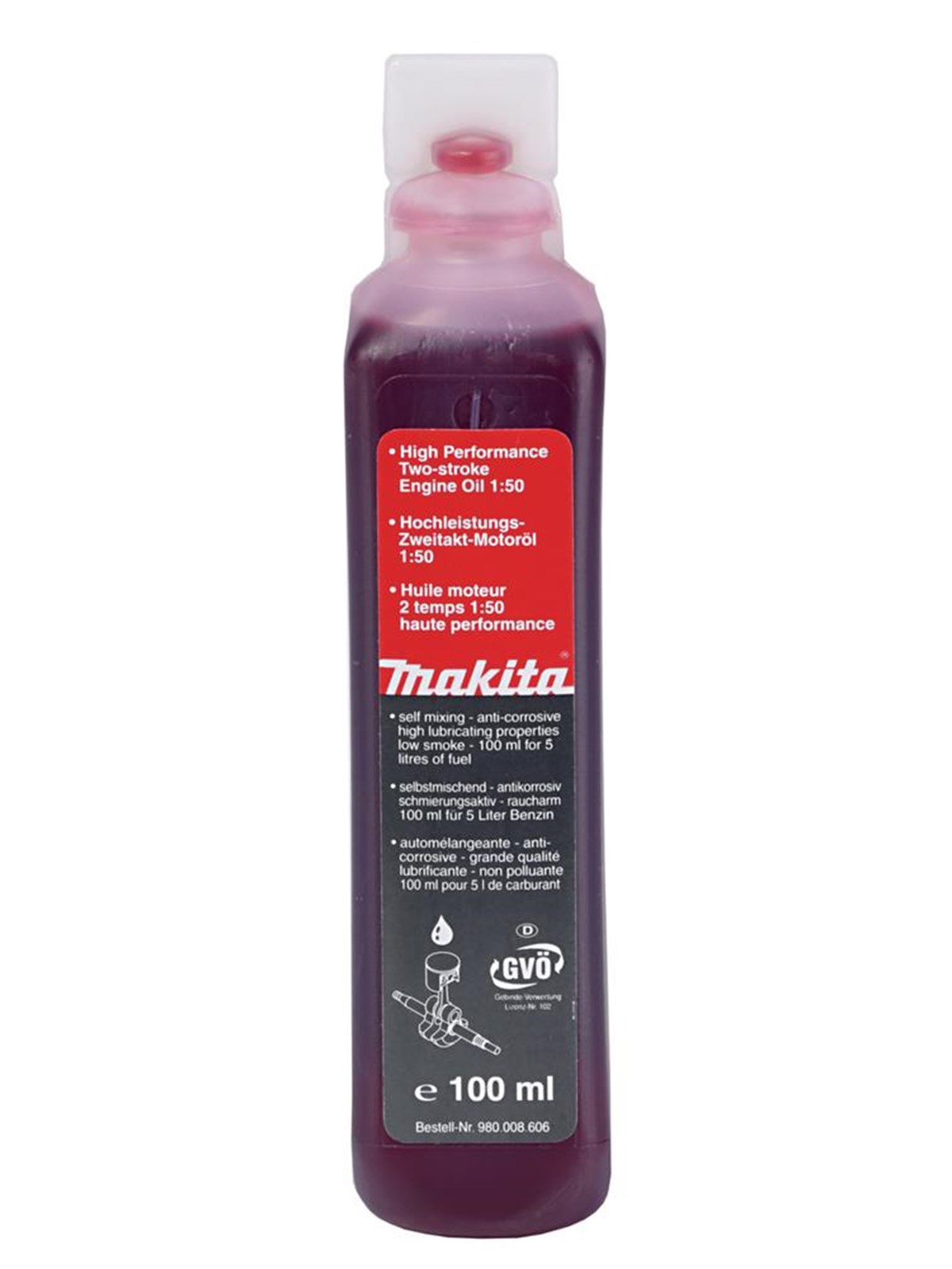 Makita 195957-9 2-Stroke Engine Oil 50:1 100ml