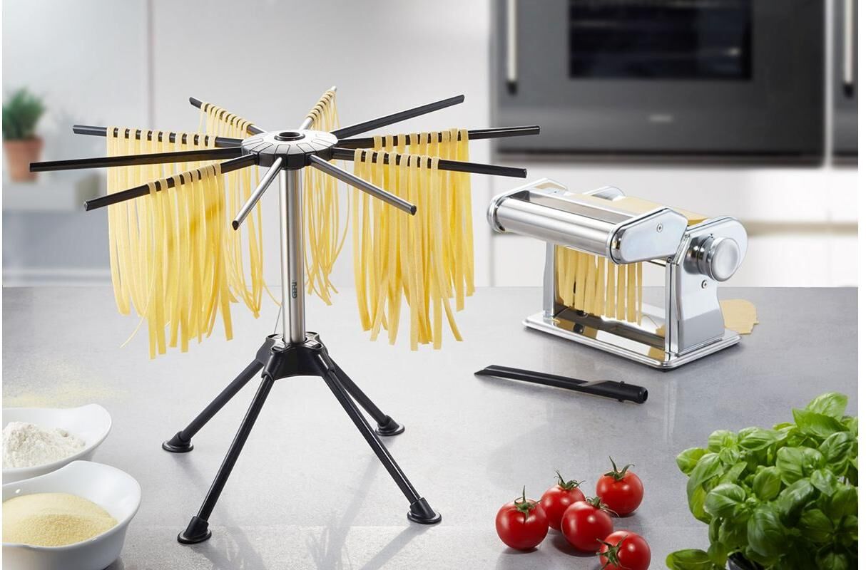 Pasta-Formscheiben GEFU "Diverso Klein", gelb (grau), Edelstahl, Kunststoff, Küchenmaschinen-Einsätze, Pasta-Formscheiben grau Einheitsgröße
