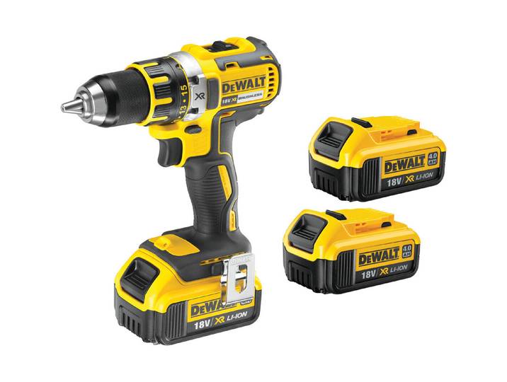 DeWalt Akku-Bohrschrauber Dcd790M3 Brushless 18 V 4 Ah 3 Akkus