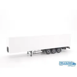 Scaletrucks Bausatz 2x Gardinenplanenauflieger weiß ST-0204