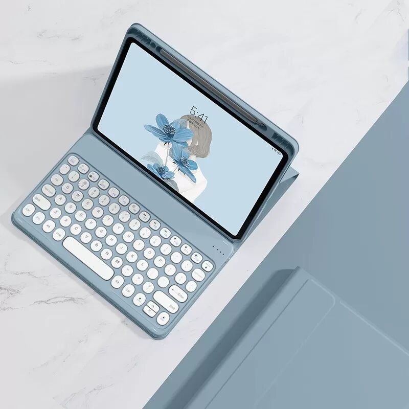 INF Blaue Bluetooth-Tastaturhülle für Xiaomi Pad 6/6 Pro