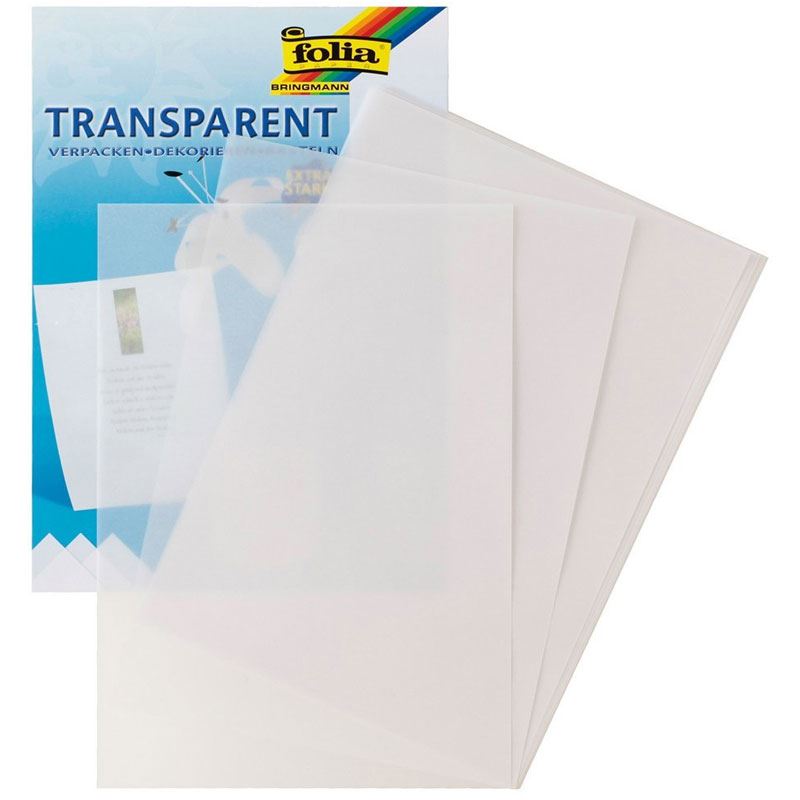 Folia Transparentpapier, DIN A4 115 g/qm weiß