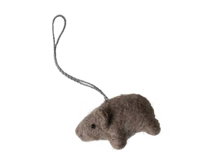 DBKD Décoration suspendue Hanging pig Beige