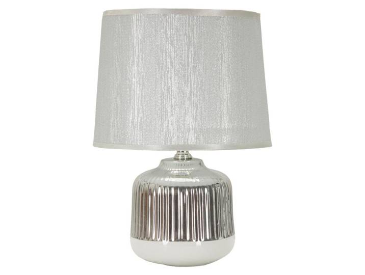 Mauro Ferretti Lucina Tischlampe 20x29 cm Weiß Silber