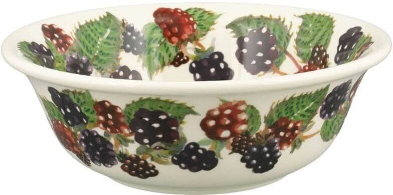 Emma Bridgewater 16.5cm Earthenware Cereal Bowl - Blackberry