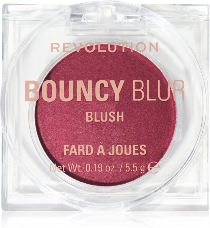 Revolution Bouncy Blur illuminating blusher shade Bouncy Berry 5.5 g