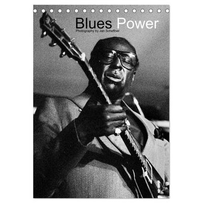 Blues Power (Tischkalender 2027 DIN A5 hoch), CALVENDO Monatskalender