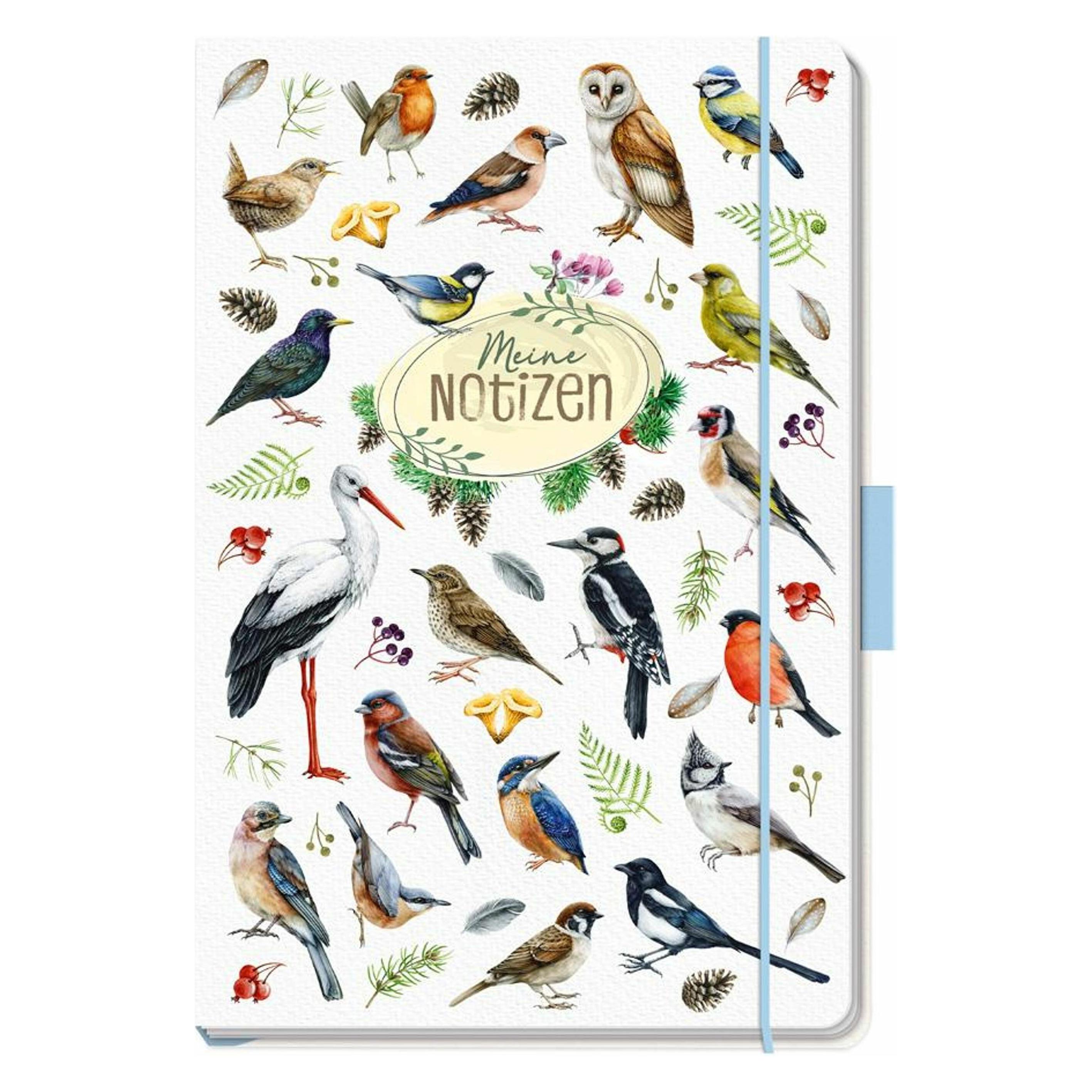 Trötsch Trtsch Notizbuch Unsere Vogelwelt Meine Notizen (Gepunktet, Harter Einband) (54587594)