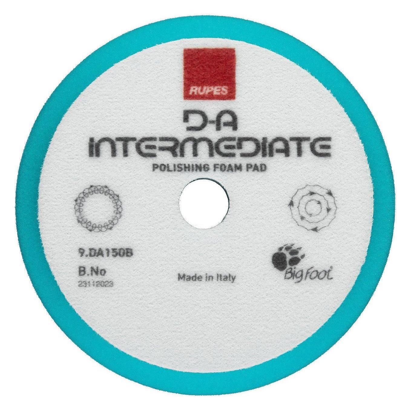 Rupes D-A INTERMEDIATE Foam Pad Ø130/150mm (9DA150B)