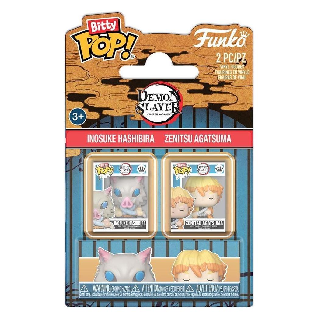 Funko BITTY POP 2 Pack Demon Slayer Inosuke & Zenitsu (FUBP0327)