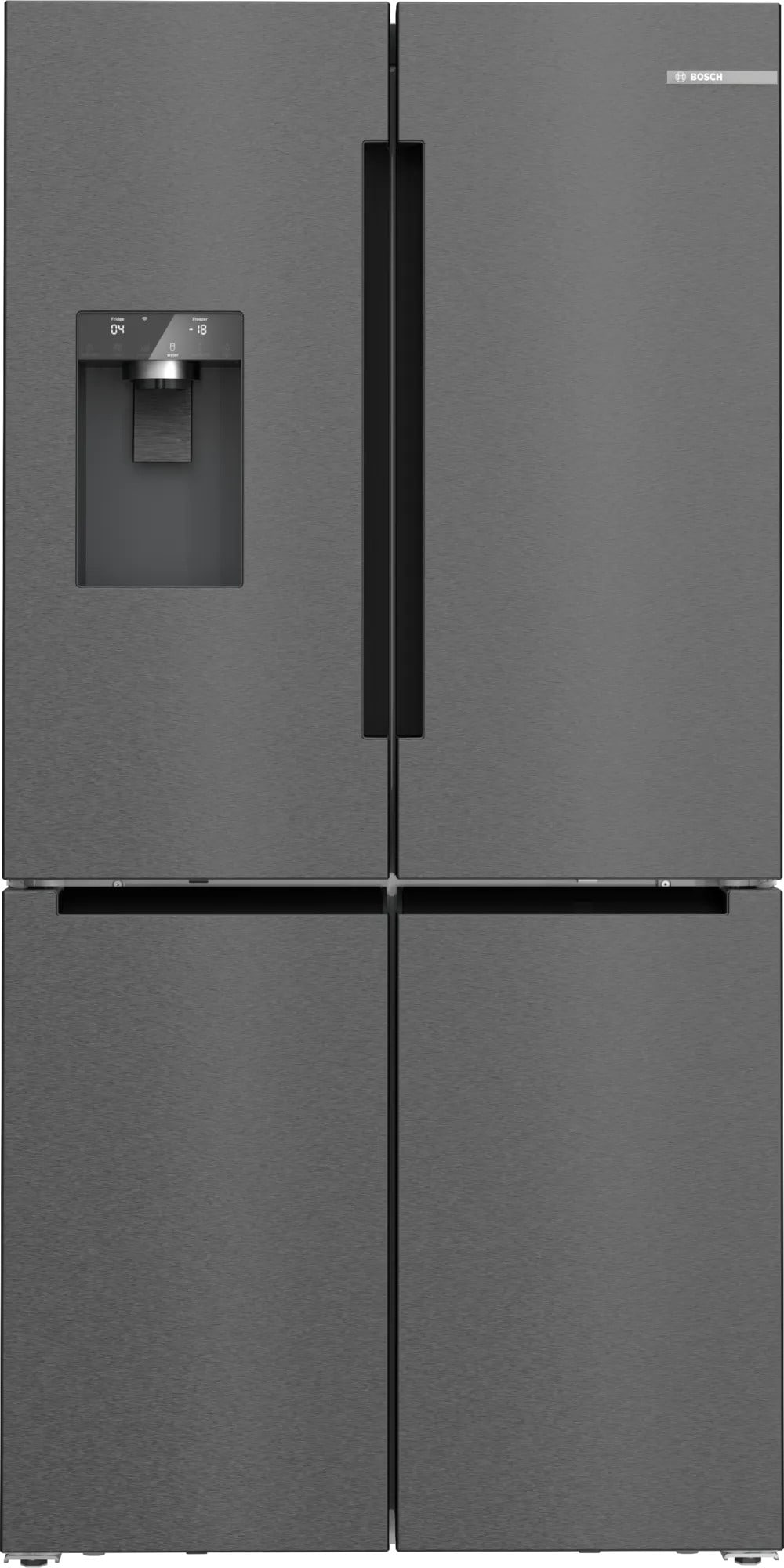 Bosch KFI96AXEA Serie 6 Multi Door Freistehende Kühl-Gefrier-Kombination