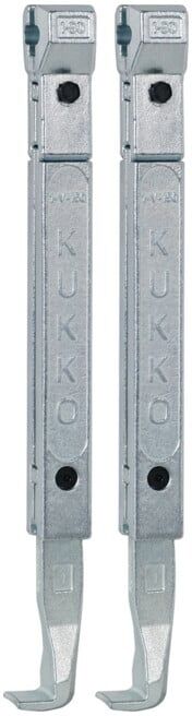 Kukko Paire de crochets d'extraction pour extracteur universel taille 3-400 - 400mm (3-400-P)
