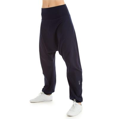 Haremshose WINSHAPE "Haremshose WH7", Damen, Gr. S, Normalgrößen, blau (night blau), 90% Baumwolle, 10% Elasthan, Hosen Haremshose, UNISEX