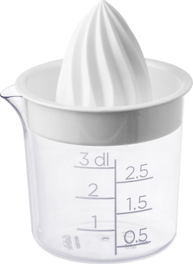 GastroMax Zitruspresse transparent/wit