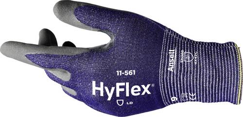 Ansell 11561R090-1P HyFlex Nylon, HPPE, Basalt, Spandex, Polyester Arbeitshandschuh Größe (Handschuhe): 9 EN 388:2016, EN