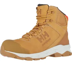 Sicherheitshochschuhe S3 "OXFORD MID" new wheat - 38 - braun