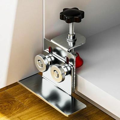 Stainless Steel Cabinet Door Installation Locator Jig Stainless Steel Cabinet Door Installation Locator Jig