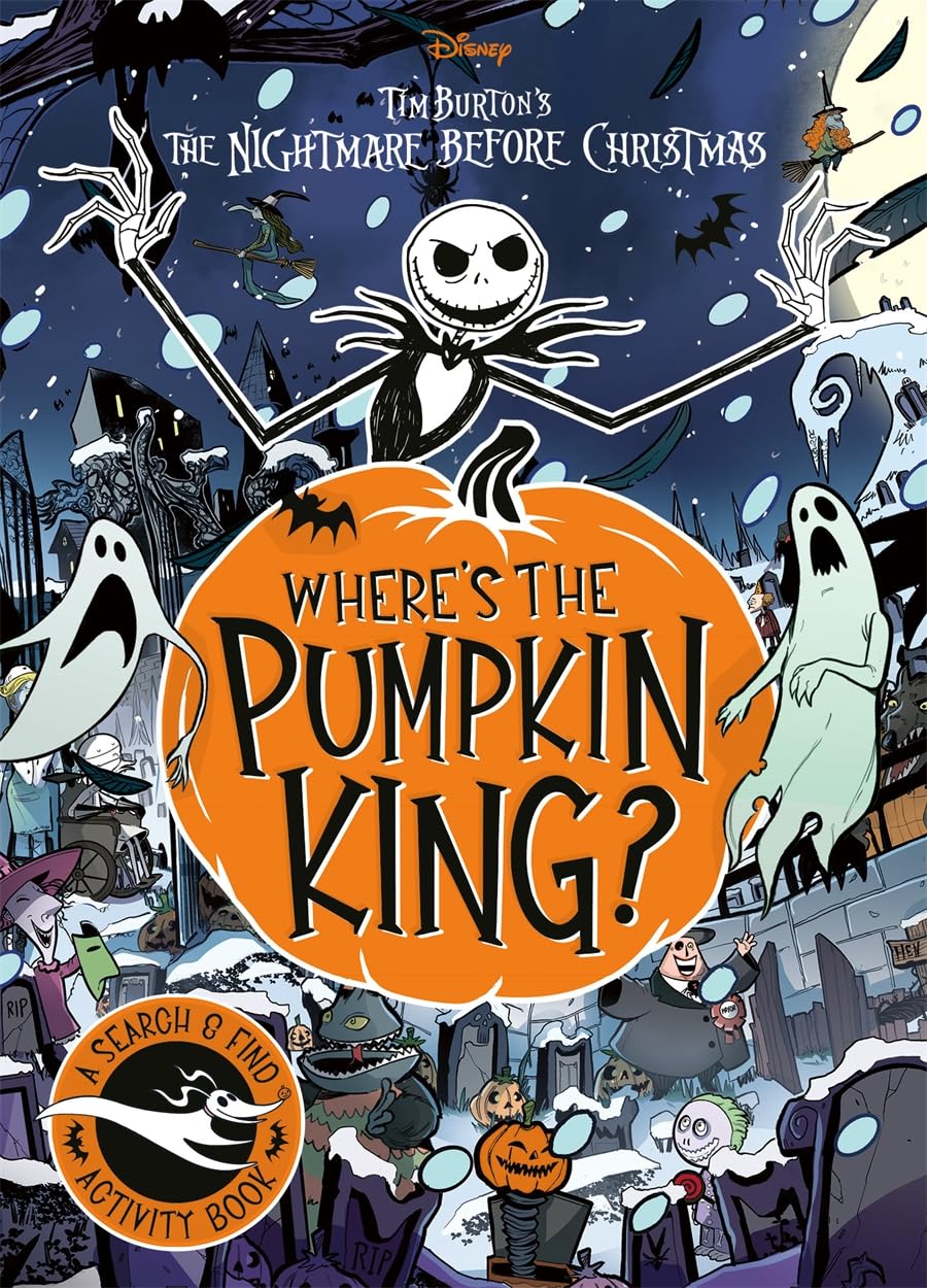 Studio Press Disney Tim Burton's The Nightmare Before Christmas: Where's The Pumpkin King?: A Search and Find Adventure
