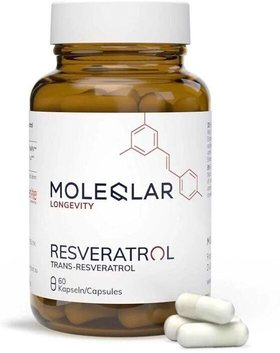 Moleqlar Resveratrol Trans-Resveratrol Kapseln 60 St