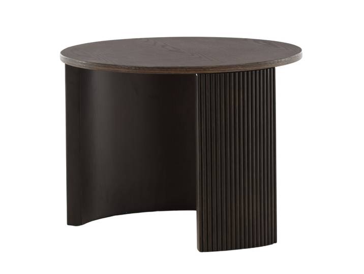 Table basse couleur moka en bois