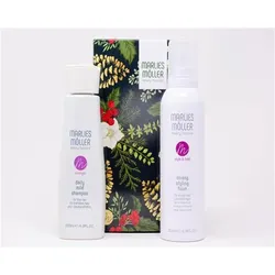 Marlies Möller Daily Mild Shampoo 200 ml Strong Styling Foam 200 ml Set