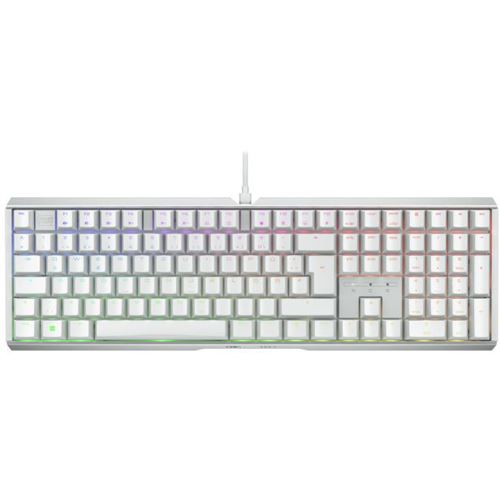CHERRY Xtrfy MX 3.1 Cherry MX2A RGB Brown USB Deutsch weiß (kabelgebunden)