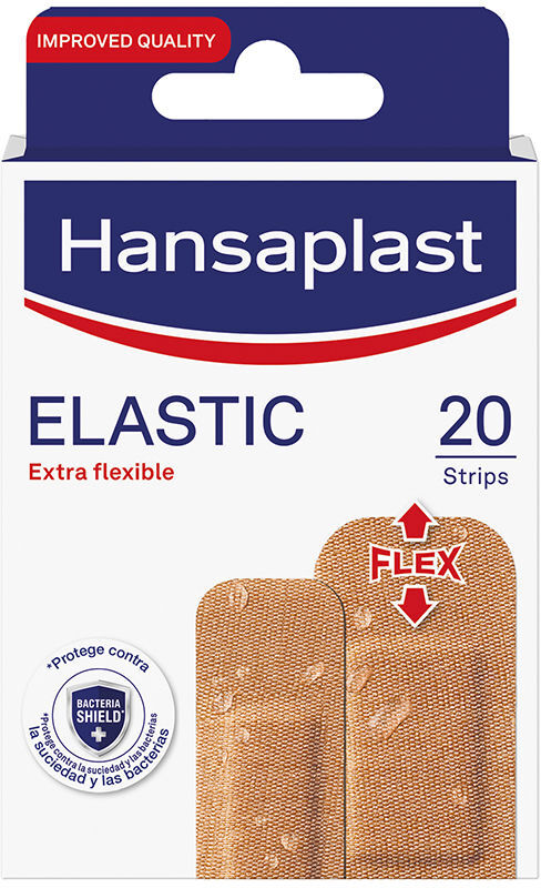 Hansaplast Pansements Hp Elastic 2 tailles 20 u