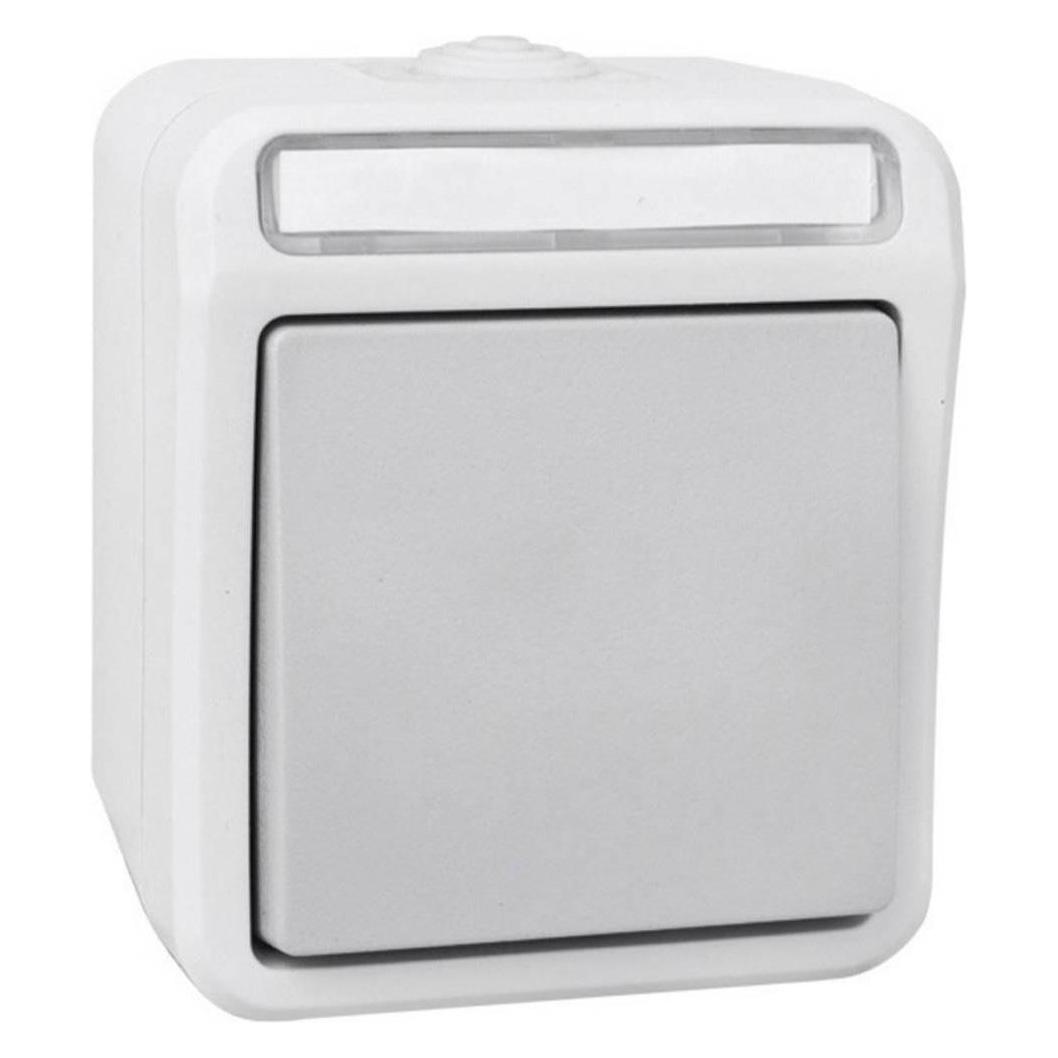 Peranova Wechselschalter Pera Hell-Grau (102447)