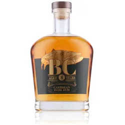BC 8 Years Caribbean Dark Rum 40% Vol. 0,7l