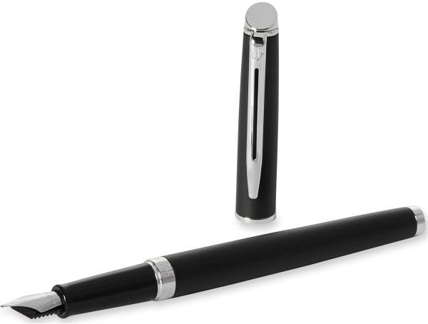 Waterman Hémisphère Matte Black Ct Fyldepen   M