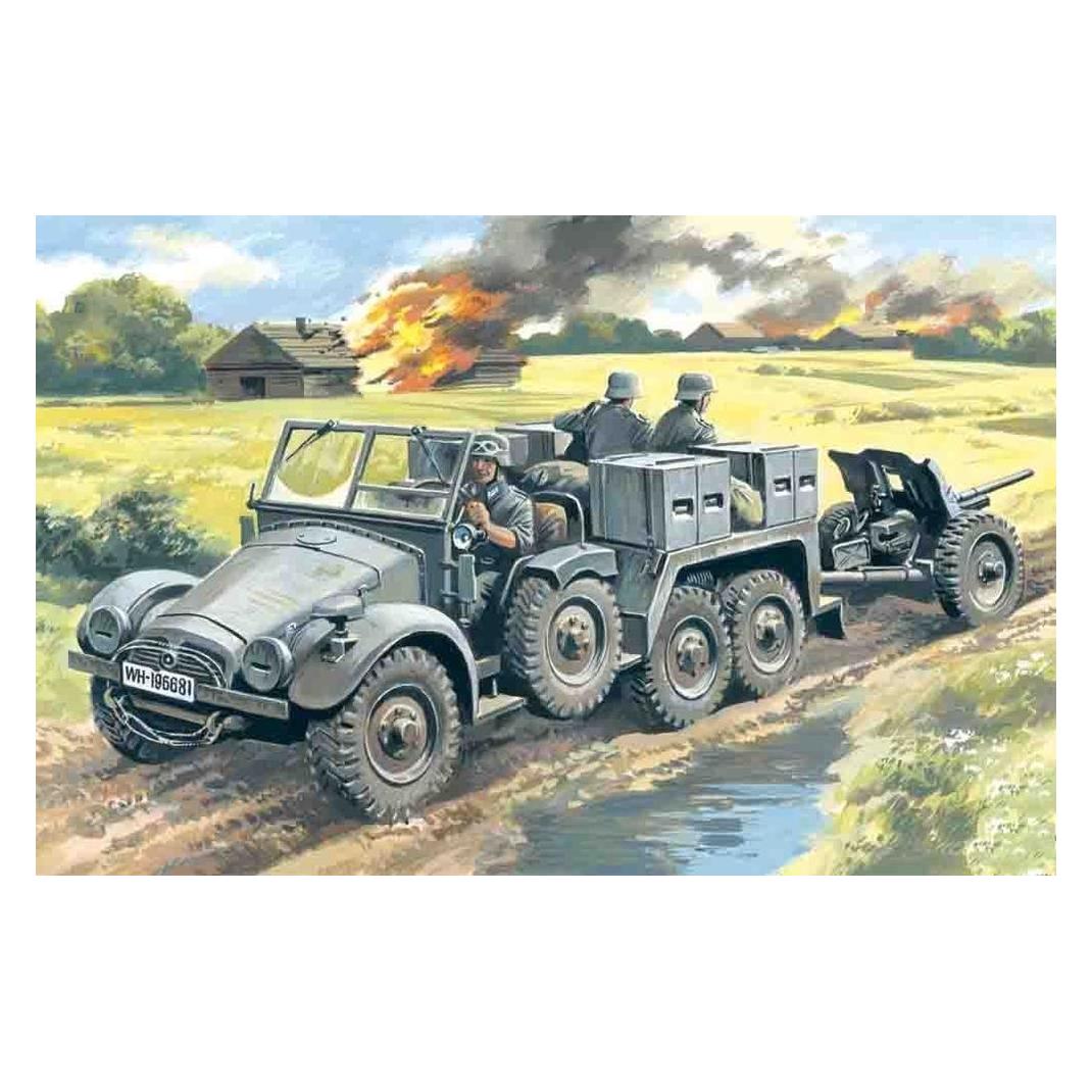 ICM Krupp L2H143 Kfz. 69 with Pak 36 Gun (72461)