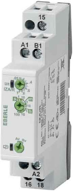 Eberle Controls Relais temporisé 1W, 5A, 24-240VAC/DC IZA/R (053052649001)