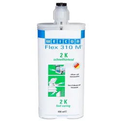 Flex 310 M® 2 K | elastischer Klebstoff auf Hybrid-Polymer-Basis, schnellhärtend | 400 ml | grau