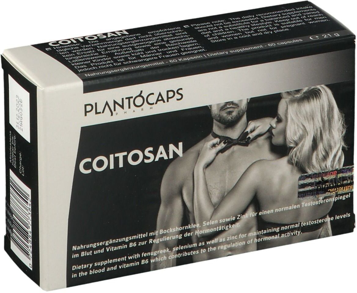 Plantocaps Coitosan Kapseln 60 St