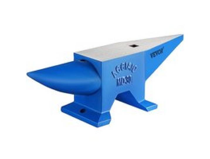 VEVOR Amboss 30kg Schmiede-Amboss für Schmiede Doppeltes Horn aus Stahl Schmiedwerkzeug robust