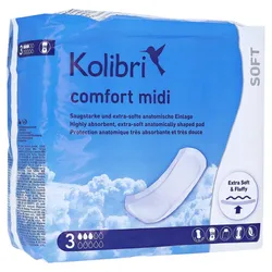 Kolibri Comfort Einlagen anatomisch midi 28 St