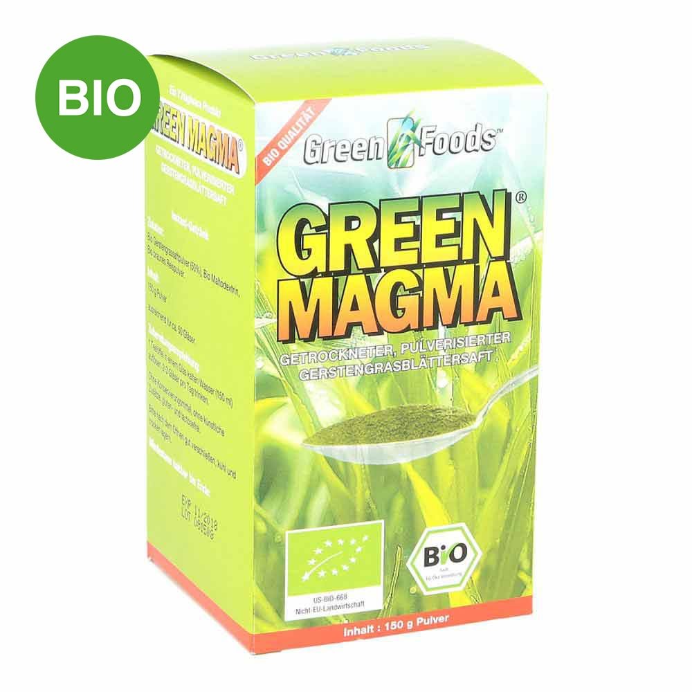 allcura Naturheilmittel GmbH Green Magma Gerstengrasextrakt Pulver 06641154
