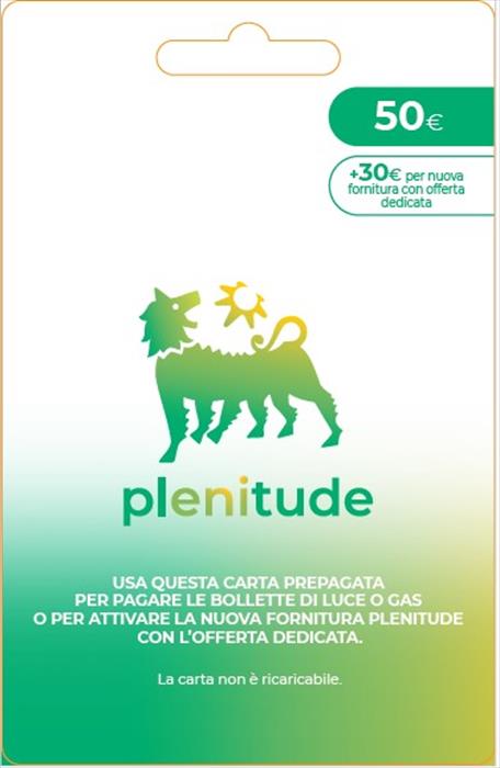ENI Carta Prepagata Pltude 50€