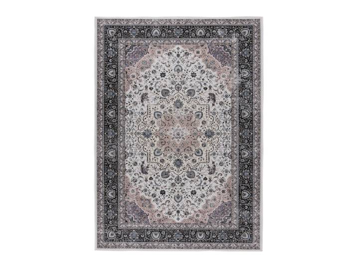 Teppich KAYOOM Loyalty 125 , elfenbein, B:200cm H:6mm L:290cm, Polyester, Teppiche, Teppich, Kurzflor, Orient Optik, Wohnzimmer