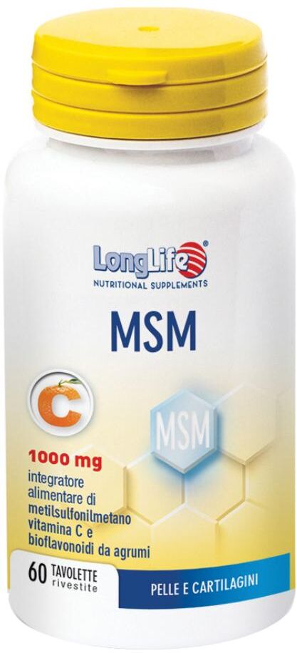 LONGLIFE Srl Longlife, MSM, 60 Tavolette