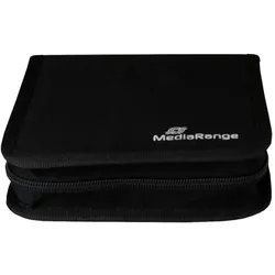 MediaRange BOX50 CD-Hülle Geldbörsenhülle 24 Disks Schwarz