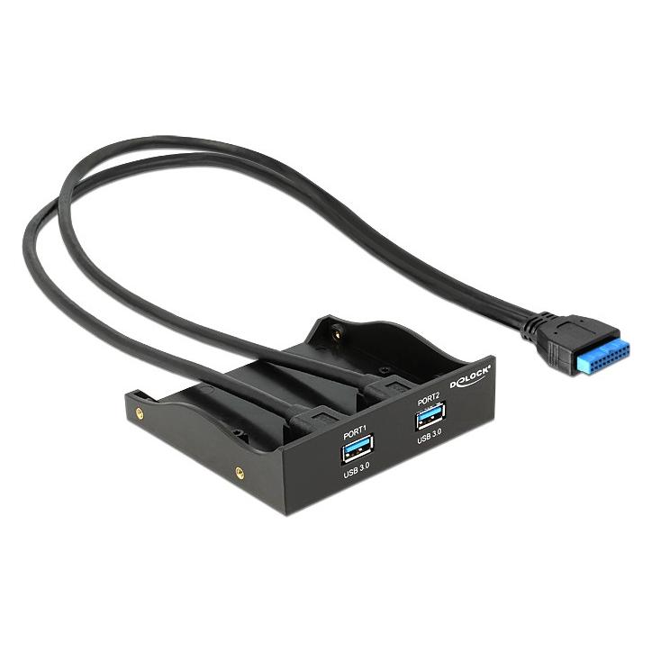Delock USB3.0 Front Panel 2-Port (61896)