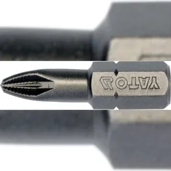 TRIZERATOP Bit Satz 1/4“ (6,3mm) PZ2x25mm 10 Stück