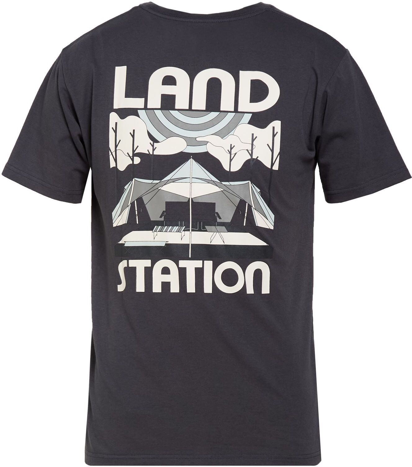 Snow Peak Camiseta Hombre Carbón M Hombre
