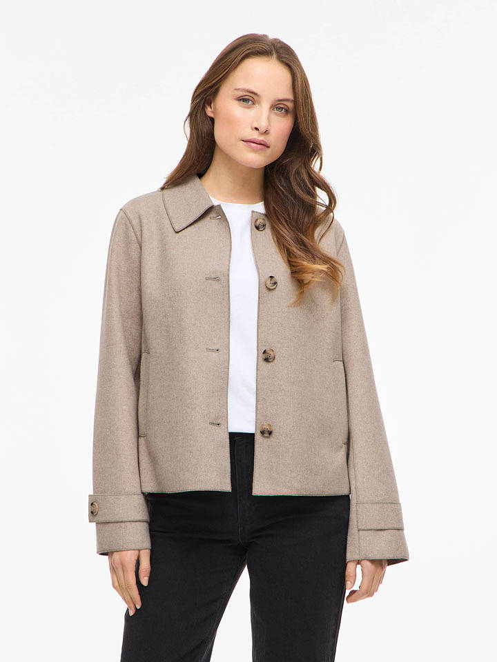 Vila Jacke "Juice" in Beige - 40