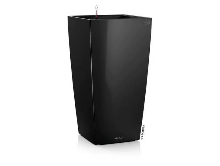 Lechuza - Premium Collection CUBICO all-in-one, 22cm, Schwarz Leicht