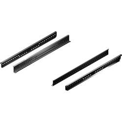 Rittal 5302166 19 Zoll Netzwerkschrank-Schienen Geeignet für Schranktiefe: 1200 mm Schwarz