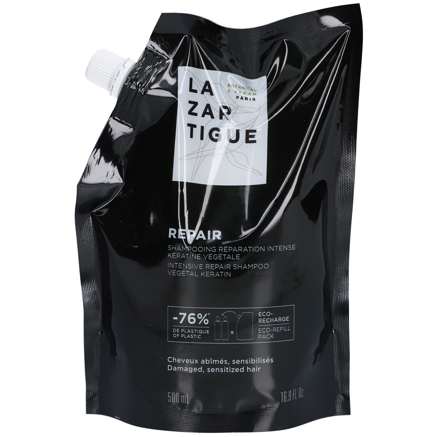 Lazartigue Eco Recharge Repair 500ml 500 ml Shampoo