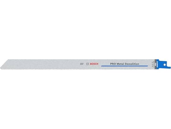 Bosch 5x Lame de scie sabre PRO Metal S1225VF Demolition pour Profilés et tuyaux en métal\, Métaux non ferreux\, Longueur 300 mm Professional Accessoire Scie sabre